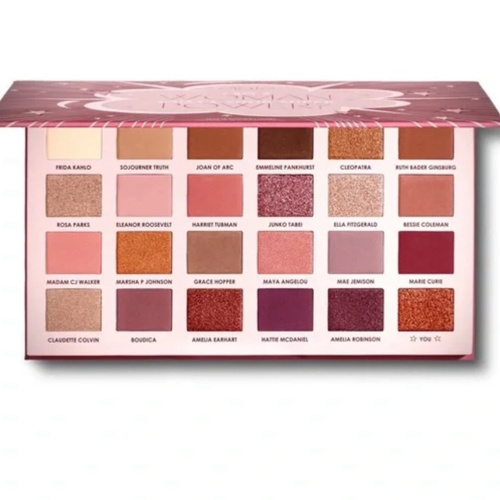 NWT ciate woman power 24 piece eyeshadow palette named after amazing woman